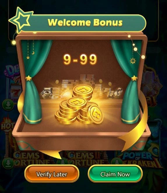 Yes Spin Rewards Screen